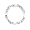 Sterling Silver Rhodium Plated Miami Cuban Link Bracelet (9.00 mm), view 2