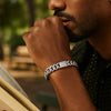 Sterling Silver Rhodium Plated Miami Cuban Link Bracelet (9.00 mm), view 4