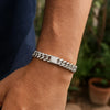 Sterling Silver Rhodium Plated Miami Cuban Link Bracelet (9.00 mm), view 6
