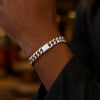 Sterling Silver Rhodium Plated Miami Cuban Link Bracelet (9.00 mm), view 7