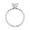 3 Carat Radiant Lab Grown IGI G/VS1 Diamond Solitaire Ring in 14K White Gold