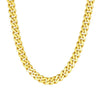 14k Yellow Gold 22 inch Polished Curb Chain Necklace