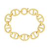 14K Yellow Gold High Polish Mariner Link Bracelet (13.80 mm)