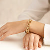 14K Yellow Gold High Polish Mariner Link Bracelet (13.80 mm), view 3