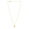 Cutout Star Necklace in 14K Yellow Gold