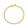 14K Yellow Gold Cable Chain Bracelet (3.30 mm)