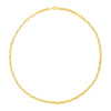 14k Yellow Gold Paperclip Chain Necklace (4.20 mm)