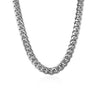 14k White Gold Classic Miami Cuban Solid Chain (5.00 mm)