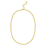 14K Yellow Gold Bead Chain Necklace (2.30 mm)