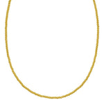 14K Yellow Gold Bead Chain Necklace (2.30 mm), view 2