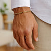 14K Yellow Gold French Cable Chain Bracelet (3.60 mm), view 5