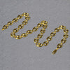 14k Yellow Gold Puffed Mariner Link Chain (11.00 mm)