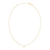 14K Yellow Gold Gemini Necklace