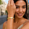 14K Yellow Gold Classic Polished Bangle (10.00 mm), view 4