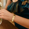 14K Yellow Gold Classic Polished Bangle (10.00 mm), view 5