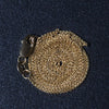 14k Yellow Gold Round Wheat Chain (0.80 mm)
