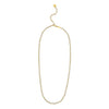 Pearl and Gold Alternating Bead Necklace in 14K Yellow Gold