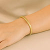 14K Yellow Gold Tubogas Bracelet (5.00 mm), view 3