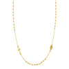 14K Yellow Gold Rosary Necklace