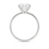 5 Carat Radiant Lab Grown IGI G/VS1 Diamond Solitaire Ring in 10K White Gold
