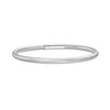 Sterling Silver Rhodium Plated Basketweave Stretch Bangle, view 2