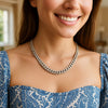 Sterling Silver Rhodium Plated Miami Cuban Chain (6.30 mm), view 4