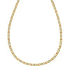 14K Tri Color Gold Pave Valentino Chain (3.50 mm)