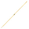 14K Yellow Gold Peridot Mirrored Chain (2.20 mm)