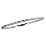 14K White Gold Knife Edge Bangle, view 2