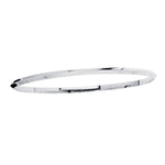 14K White Gold Knife Edge Bangle, view 3