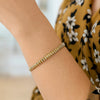 14K Two Tone Gold Mini Diamante Bracelet (4.00 mm), view 5