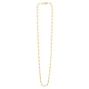 Layering Saturn Bead Necklace in 14K Yellow Gold, view 2