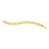 Panther Link Medium Bracelet in 14K Yellow Gold (9.60 mm), view 2
