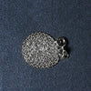 18k White Gold Diamond Cut Cable Link Chain (1.10 mm)