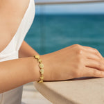 Sea Life Bracelet in 10K Yellow Gold, view 2