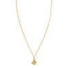 Elegant 14K Yellow Gold Rope Chain Necklace