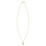 Elegant 14K Yellow Gold Rope Chain Necklace, view 2