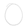 Sterling Silver Rhodium Plated Puffed Mariner Chain (3.70 mm), view 3