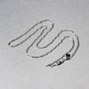 14k White Gold Adjustable Paperclip Chain (1.50 mm)