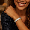 Sterling Silver Rhodium Plated Standard Thick Tubogas Bracelet (12.00 mm), view 5