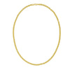 Sterling Silver Gold Plated Rolo Chain (4.70 mm), view 2