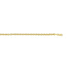 Sterling Silver Gold Plated Rolo Chain (4.70 mm), view 4
