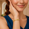 14K Yellow Gold High Polish Greek Key Bangle (4.80 mm), view 3
