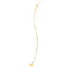 Cutout Heart Necklace in 14K Yellow Gold, view 3