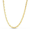 14k Yellow Gold French Cable Link Chain (3.60 mm)