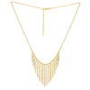 Graduated Fringe Necklace in 14K Yellow Gold, view 2