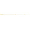 14K Yellow Gold Mini Initial D Bracelet, view 2