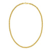 Sterling Silver Gold Plated Rolo Chain (5.70 mm), view 2