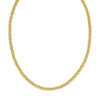 Sterling Silver Gold Plated Rolo Chain (5.70 mm), view 3