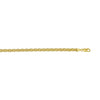 Sterling Silver Gold Plated Rolo Chain (5.70 mm), view 4